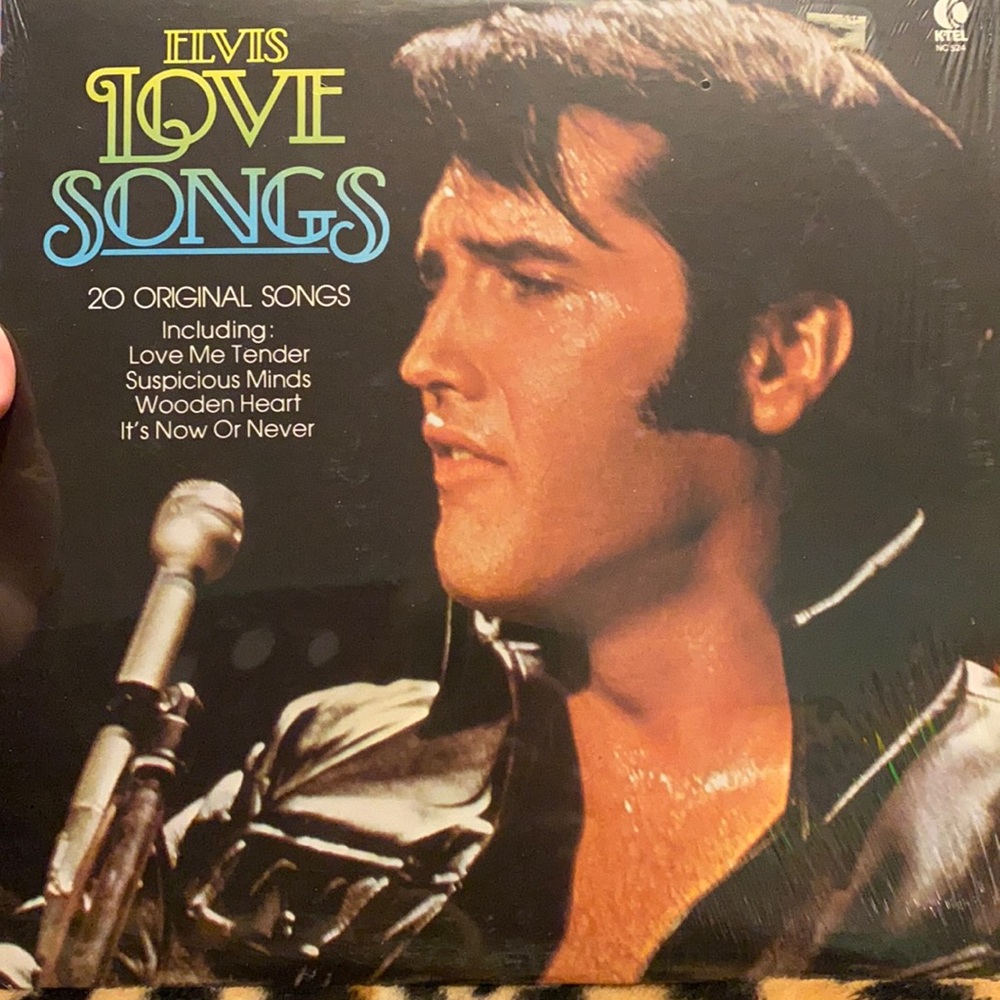 Vintage Elvis Presley Vinyl Record